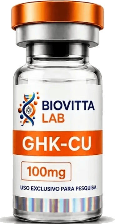 Frasco de GHK-CU 100mg